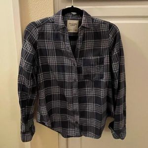 Abercrombie XXS cotton button down